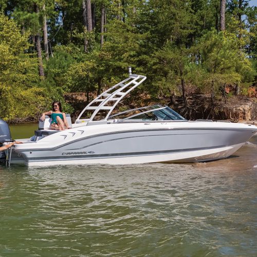 Runabout hors-bord - 21 SSI OB - Chaparral - à double console / bow-rider / open