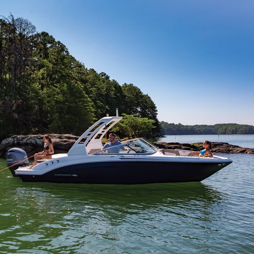 Runabout hors-bord - 23 SSI OB - Chaparral - à double console / bow-rider / open