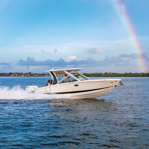 Runabout hors-bord - 310 OSX - Chaparral - bimoteur / à double console / bow-rider