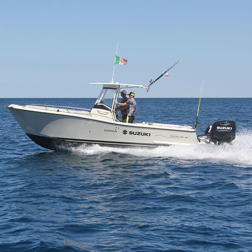 Coque open hors-bord - T250 VM - Tuccoli - Technology Boats - bimoteur / coque planante / à console centrale