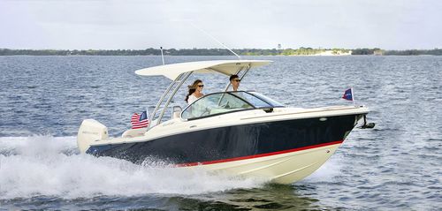 Runabout hors-bord - CALYPSO 24 - Chris Craft - à double console / bow-rider / open