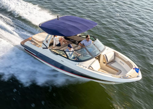 Runabout stern-drive - SPORTSTER 25 - Chris Craft - à double console / bow-rider / open