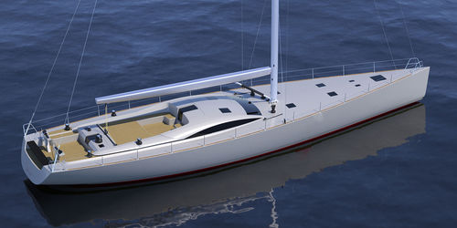 Sailing-yacht de croisière - Comet C85 RS - Comar Yachts - 6 cabines / à cockpit ouvert / bout-dehors