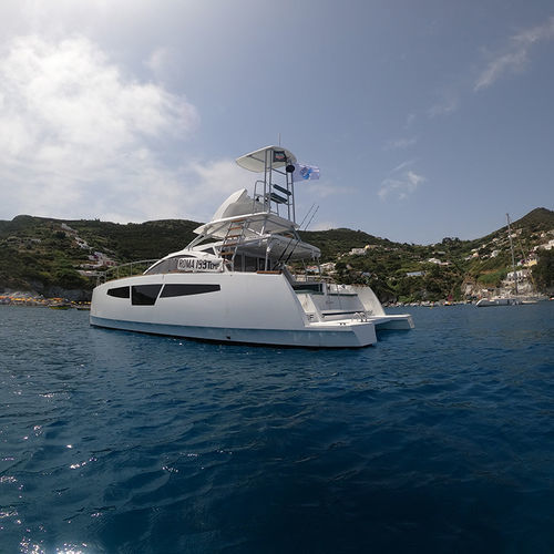 Vedette catamaran - C-Cat 40 PWF - Comar Yachts - in-bord / bimoteur / à fly