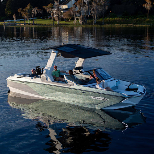 Runabout de wakeboard - G25 PARAGON - Nautique Boat Company - in-bord / à double console / bow-rider