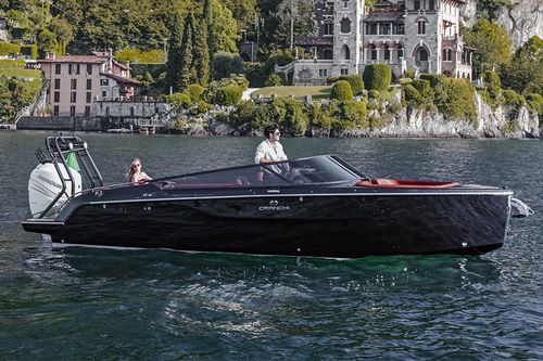 Runabout hors-bord - E26 Rider - Cranchi - à double console / bow-rider / open