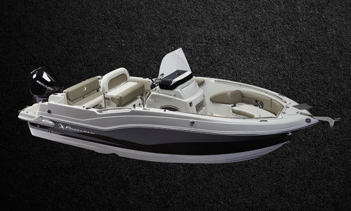 Bateau de pêche-promenade hors-bord - 200 CC - Crownline - open / à console centrale / bain de soleil