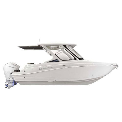Coque open hors-bord - 260 DC - Crownline - à double console / bow-rider / de pêche sportive
