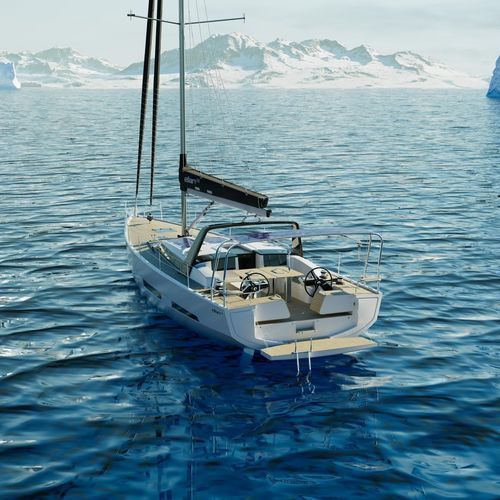Voilier de croisière - GT6 Explorer - Elan d.o.o. - double barre à roue