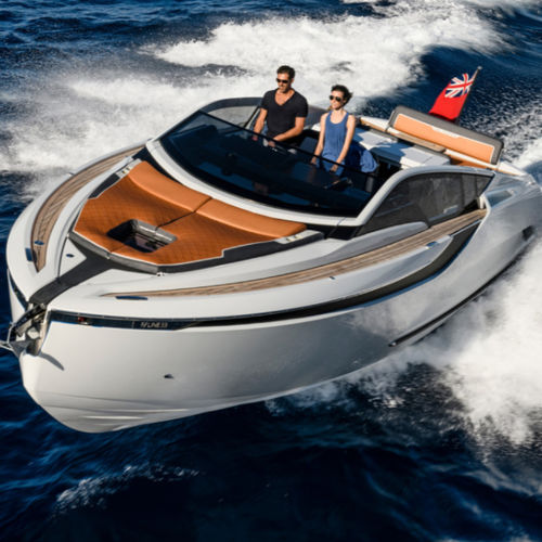 Vedette in-bord - F//LINE 33 - Fairline - diesel / bimoteur / open
