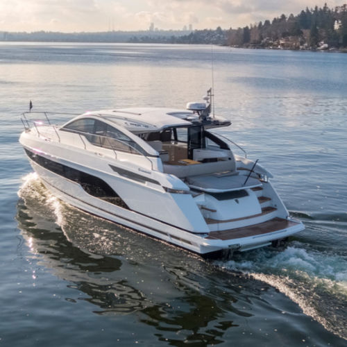 Vedette in-bord - TARGA 45 GT - Fairline - diesel / bimoteur / hard-top