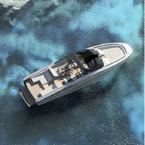 Motor-yacht de croisière - P54 - Fiart Mare - open / à double console / 2 cabines