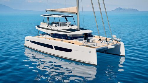 Sailing-yacht catamaran - FP55 - Fountaine Pajot Catamarans - de charter / 4 cabines / 5 cabines