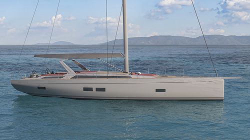 Sailing-yacht traditionnel - GS 60 LC - Grand Soleil Yachts - 2 cabines / à cockpit ouvert / bout-dehors
