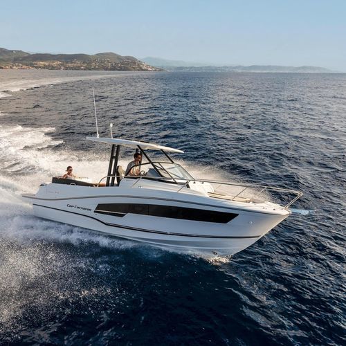 Coque open hors-bord - CAP CAMARAT 9.0 WA - Jeanneau - Motorboats - bimoteur / à console centrale / max. 6 personnes