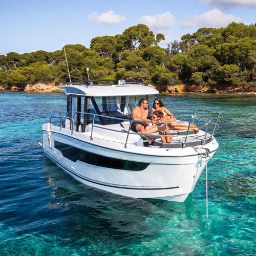 Cabin-cruiser hors-bord - MERRY FISHER 895  - Jeanneau - Motorboats - bimoteur / avec timonerie / de pêche sportive