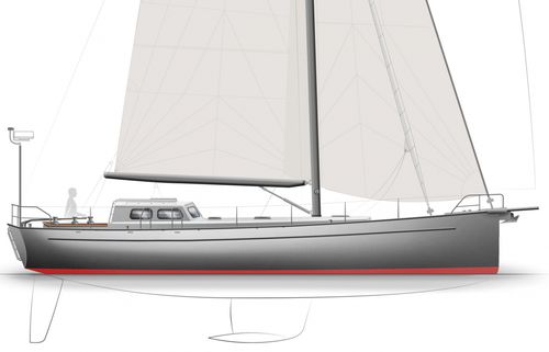 Voilier de croisière - BESTEVAER 49ST ZWARTE RAAF - KM Yachtbuilders - 2 cabines / en aluminium / cotre