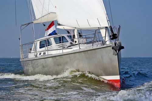 Sailing-yacht de croisière - Stadtship 56 OESTER - KM Yachtbuilders - 3 cabines / à cockpit ouvert / en aluminium