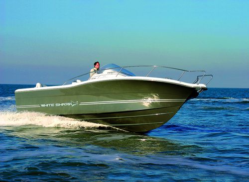 Cabin-cruiser hors-bord - 270 SC Origin - White-shark - bimoteur / open / de sport