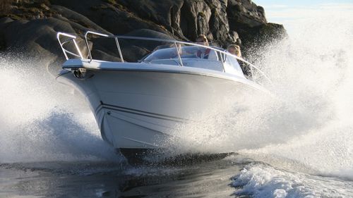 Cabin-cruiser hors-bord - 300 SC Origin - White-shark - bimoteur / open / de sport