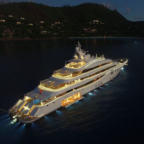 Mega-yacht de croisière - LADY LARA - Lurssen Yachts - raised pilothouse