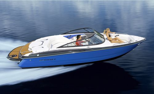 Runabout in-bord - 224FS - Monterey Boats - à double console / bow-rider / open