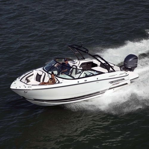Runabout hors-bord - 255SS - Monterey Boats - à double console / bow-rider / open
