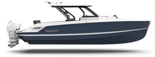 Vedette hors-bord - ELITE 34 OB - Monterey Boats - bimoteur / open / à console centrale
