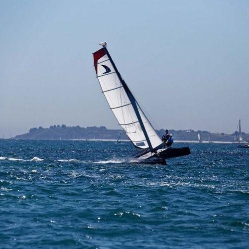Catamaran de sport de loisir - TWINCAT 15 - 2win - école / double / simple trapèze