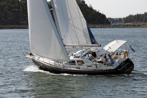 Voilier de croisière - 385 - Nauticat - 2 cabines / à salon de pont