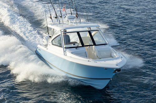 Runabout hors-bord - DC 286 - Pursuit Boats - bimoteur / open / à double console