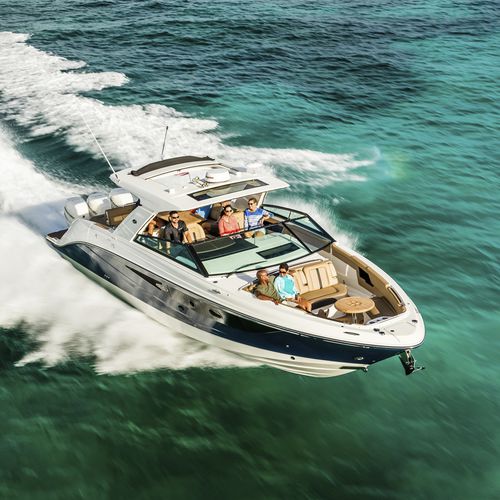 Vedette hors-bord - SLX 400 OB - Sea Ray - diesel / trimoteur / open