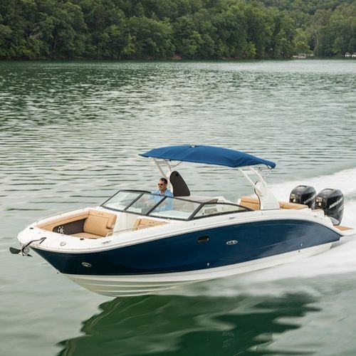 Runabout hors-bord - SDX 290 OB - Sea Ray - bimoteur / à double console / bow-rider