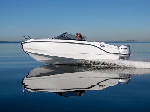 Day-cruiser hors-bord - PUMA BR - Silver - open / à double console / bow-rider