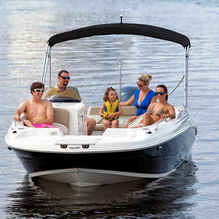 Deck-boat hors-bord - 212SC - Stingray Boats - de ski nautique / de pêche sportive / max. 12 personnes