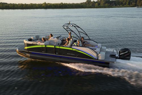 Bateau ponton hors-bord - S3 Extreme - Sylvan Pontoons - max. 11 personnes