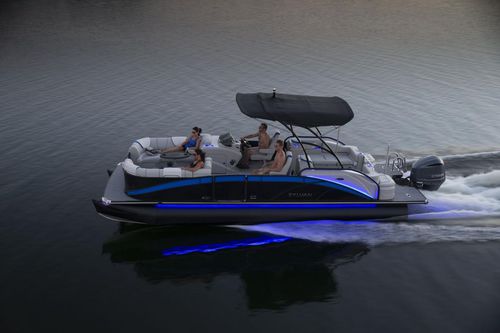 Bateau ponton hors-bord - S5 Extreme Port - Sylvan Pontoons - max. 14 personnes