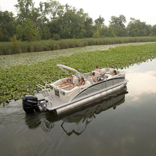 Bateau ponton hors-bord - S3 - Sylvan Pontoons - tri-tube / max. 13 personnes