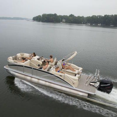 Bateau ponton hors-bord - S3 Port - Sylvan Pontoons - max. 13 personnes