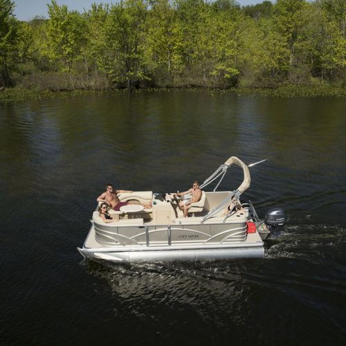 Bateau ponton hors-bord - 8522 LZ Port - Sylvan Pontoons - max. 12 personnes
