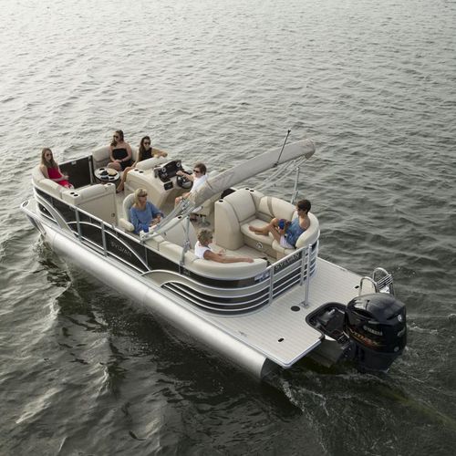 Bateau ponton hors-bord - 8522 Cruise Port LE - Sylvan Pontoons - max. 12 personnes