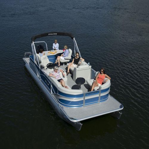 Bateau ponton hors-bord - 8522 Entertainer LE - Sylvan Pontoons - max. 12 personnes