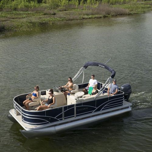 Bateau ponton hors-bord - 818 Fish - Sylvan Pontoons - de pêche sportive / max. 8 personnes