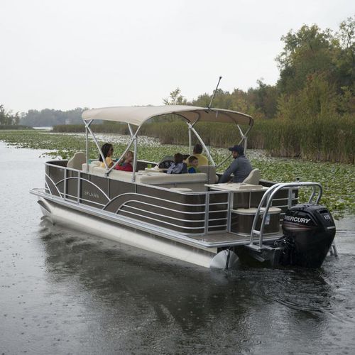 Bateau ponton hors-bord - 820 4-PT - Sylvan Pontoons - de pêche sportive / max. 9 personnes
