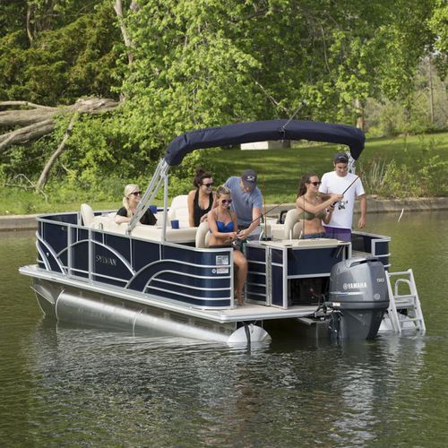 Bateau ponton hors-bord - 822 Party Fish - Sylvan Pontoons - max. 12 personnes
