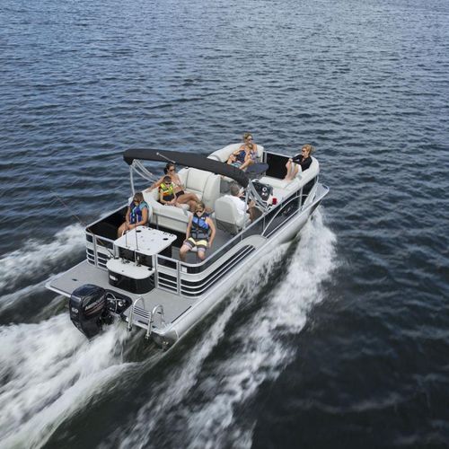 Bateau ponton hors-bord - 8522 Party Fish LE - Sylvan Pontoons - de pêche sportive / max. 12 personnes