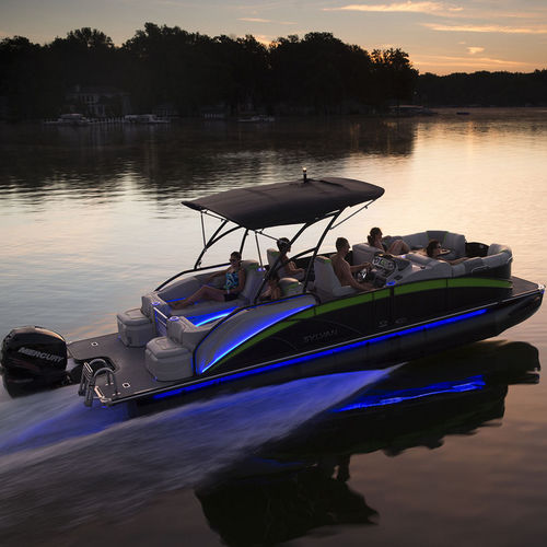 Bateau ponton hors-bord - S5 Extreme - Sylvan Pontoons - tri-tube / max. 14 personnes