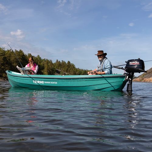 Barque hors-bord - Saiman Hunter - Terhi Oy - open / de pêche sportive / max. 4 personnes