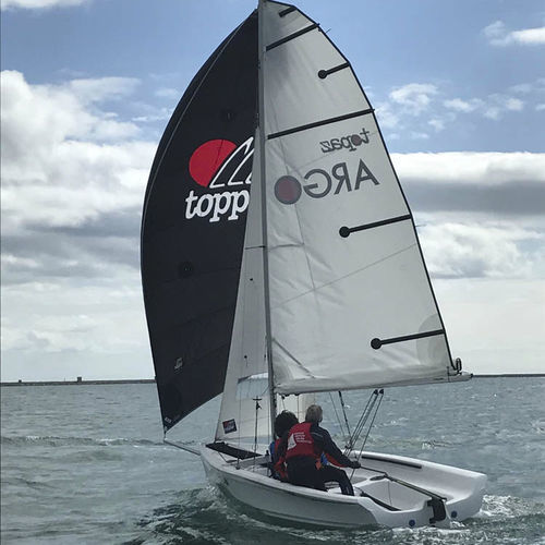 Dériveur double - Topaz ARGO - Topper - de loisir / école / spinnaker asymétrique