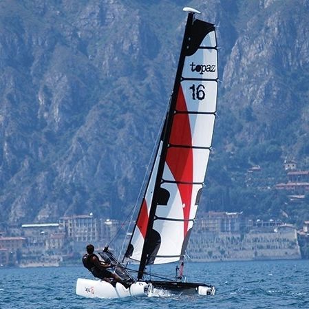 Catamaran de sport de loisir - TOPAZ 16 - Topper - école / double / double trapèze